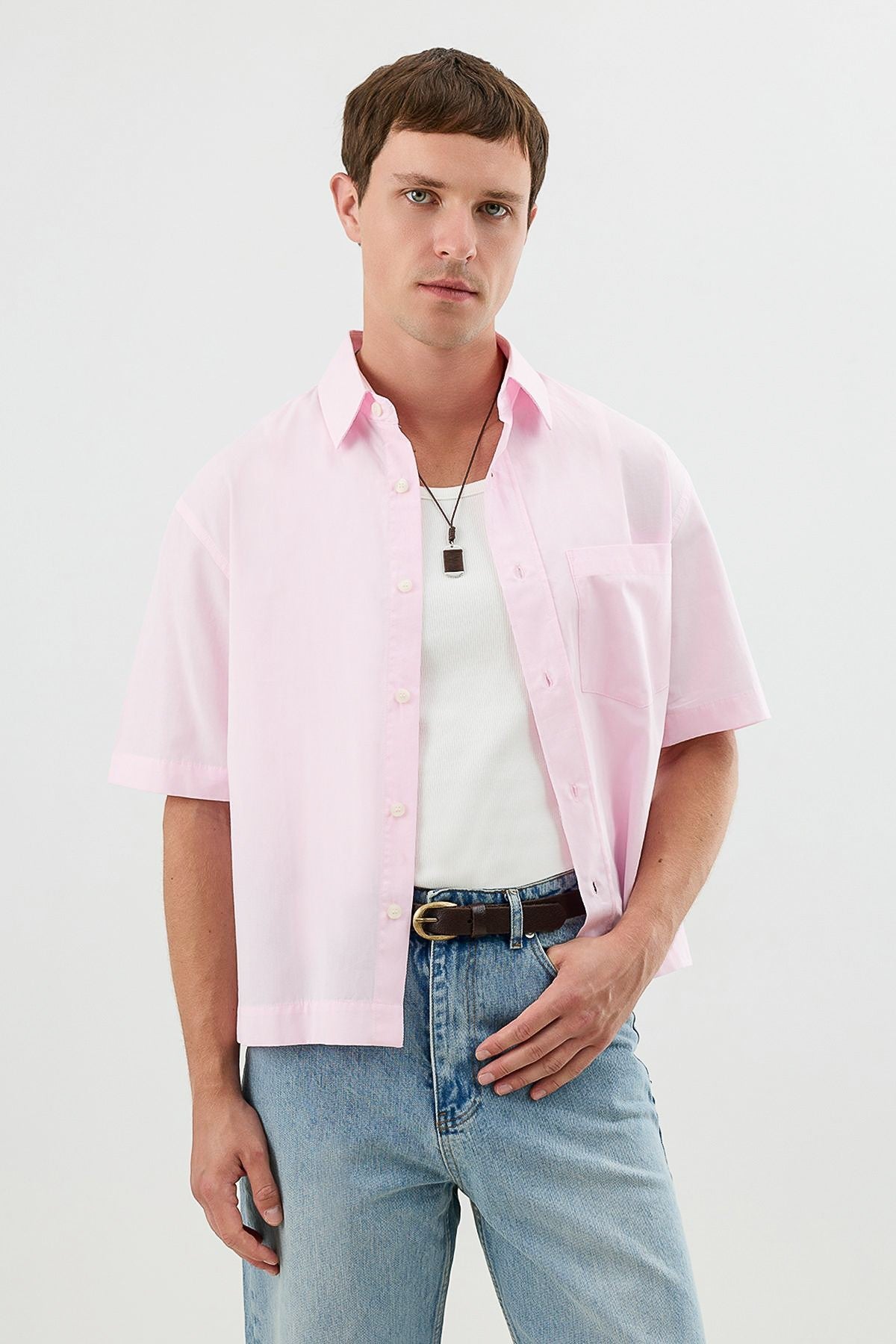 Boxy Fit Men's Shirt