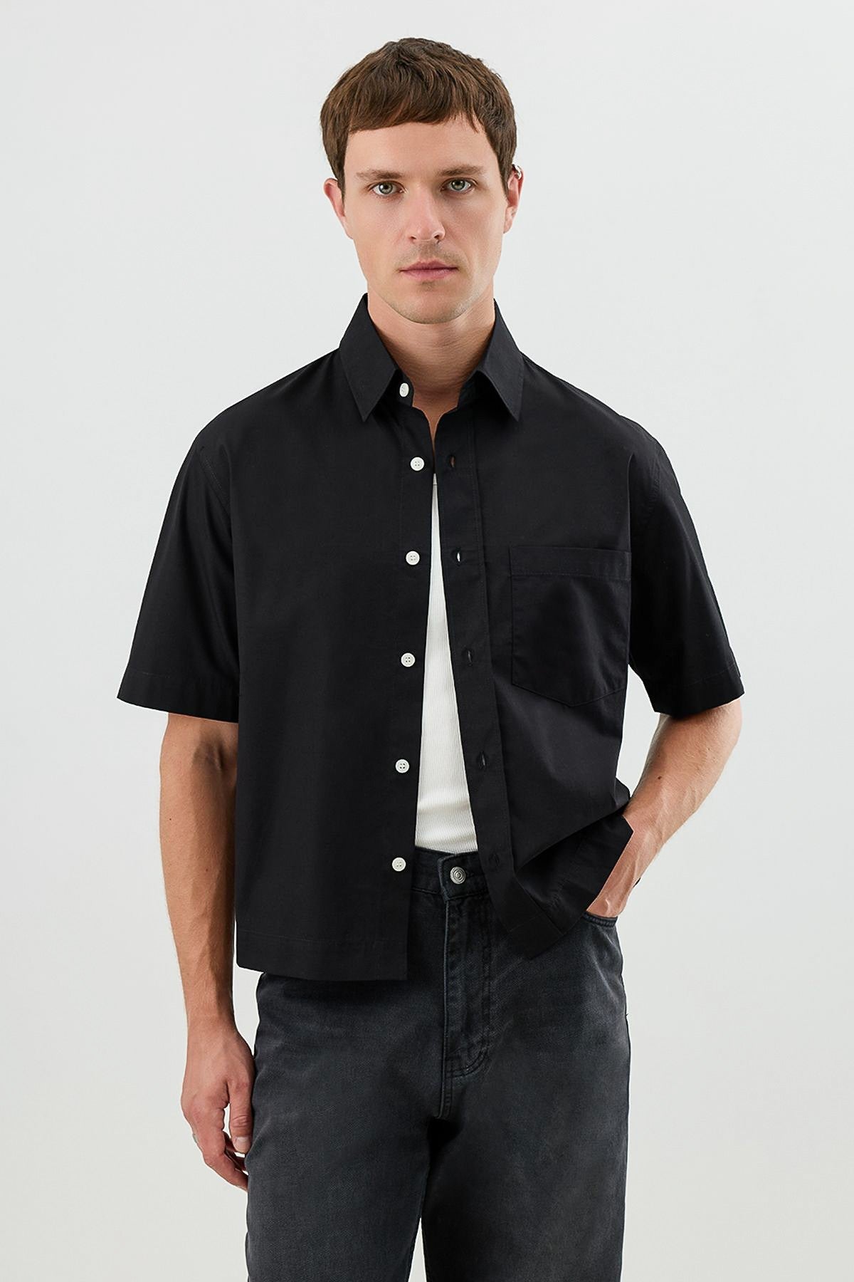 Boxy Fit Men's Shirt