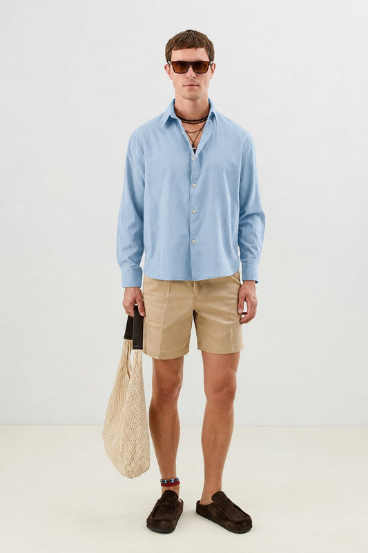 Cotton Relax Fit Men's Shirt