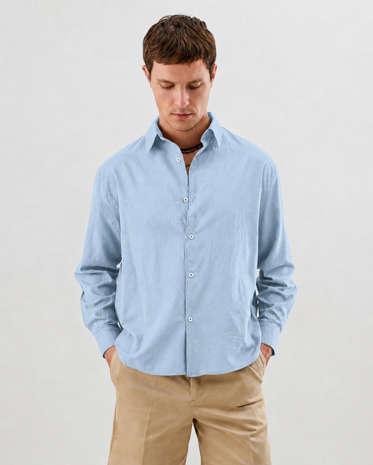 Cotton Relax Fit Men's Shirt