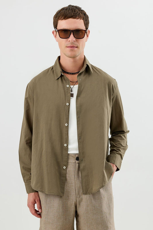 Cotton Relax Fit Men's Shirt