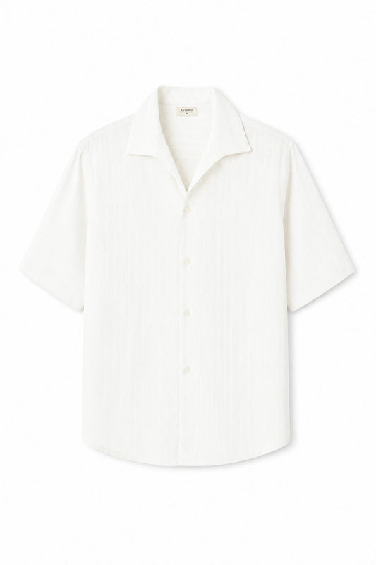 Modal-Blend Striped Shirt