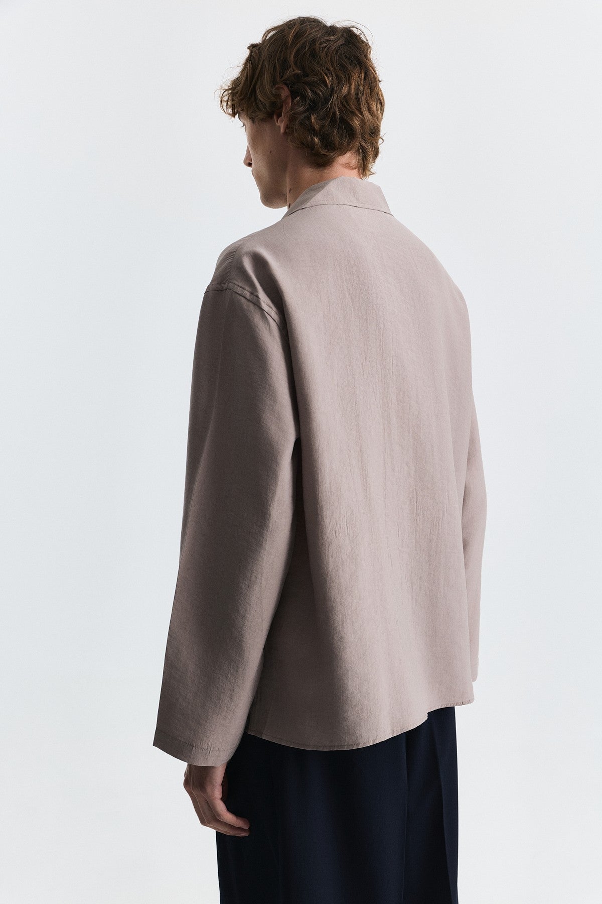 Embellished Button Relaxed Shirt