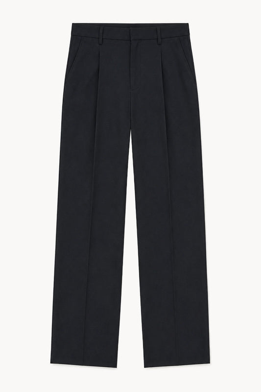 Relaxed-Fit Pleated Men's Pants