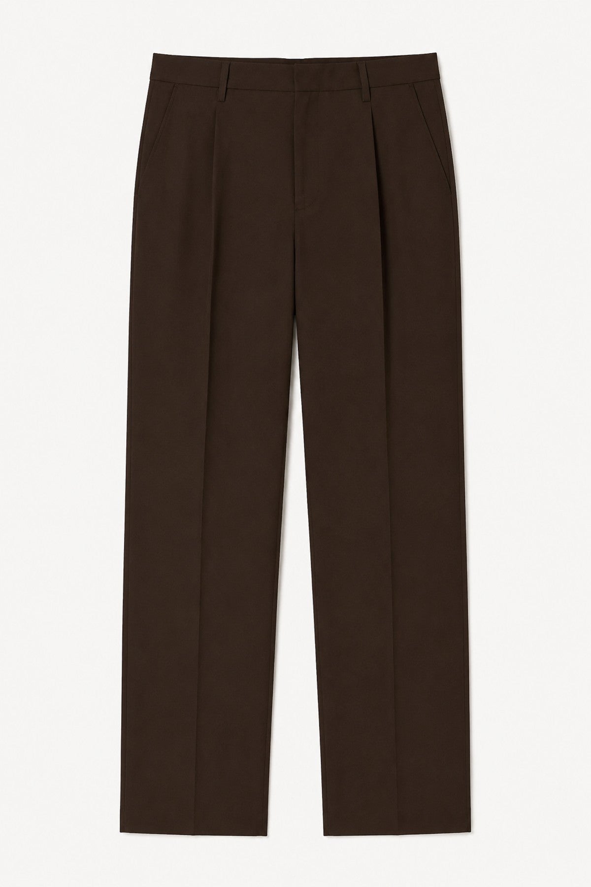 Relaxed-Fit Pleated Men's Pants