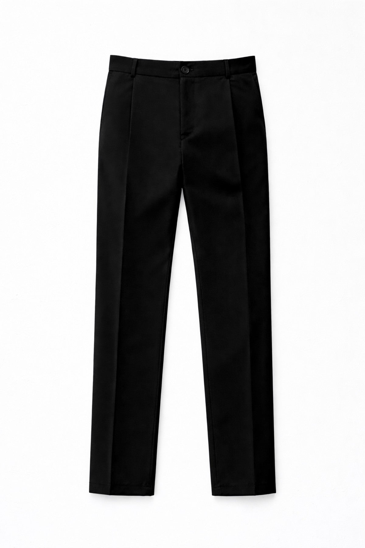 Pleated Relaxed-Fit Men's Pants