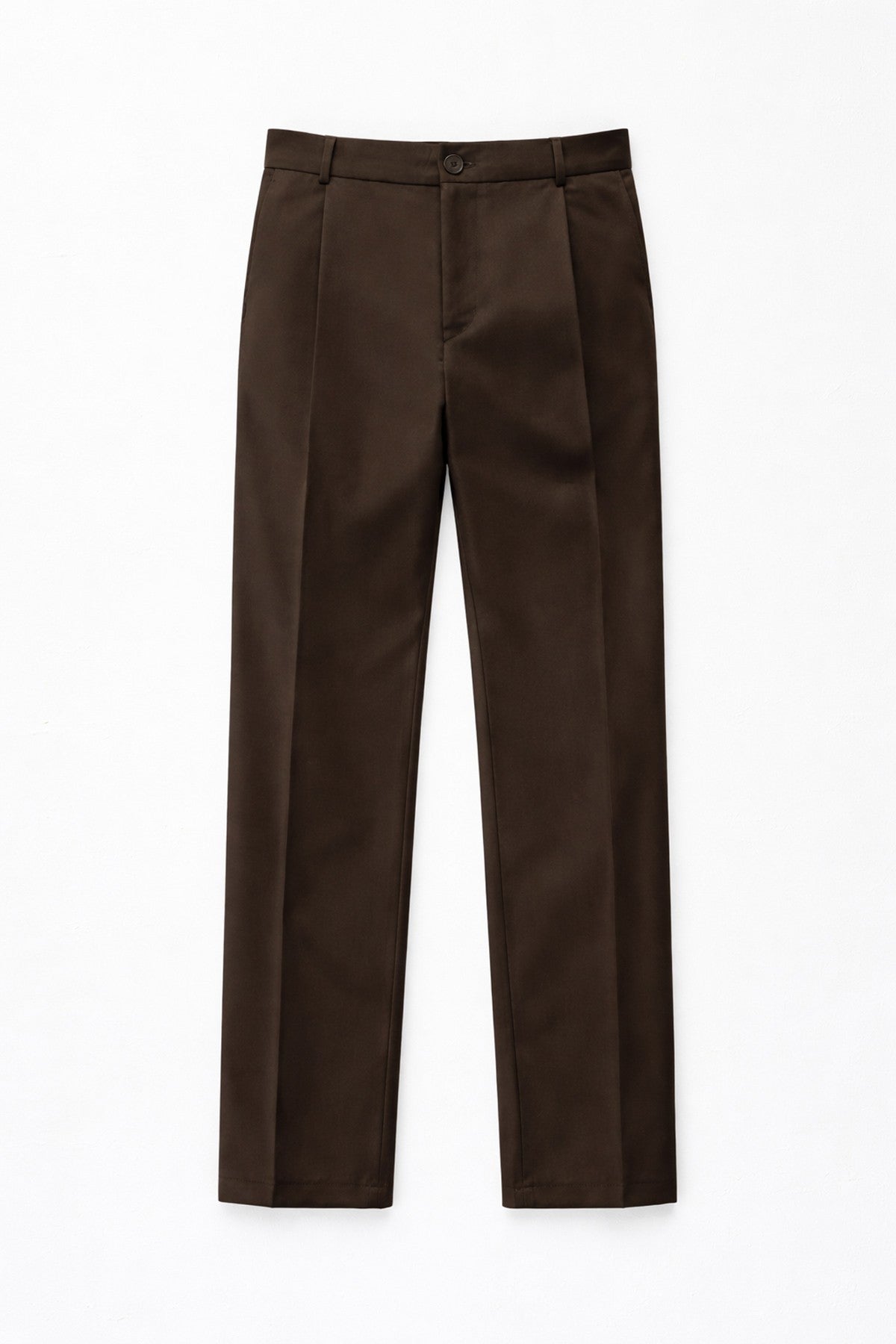 Pleated Relaxed-Fit Men's Pants