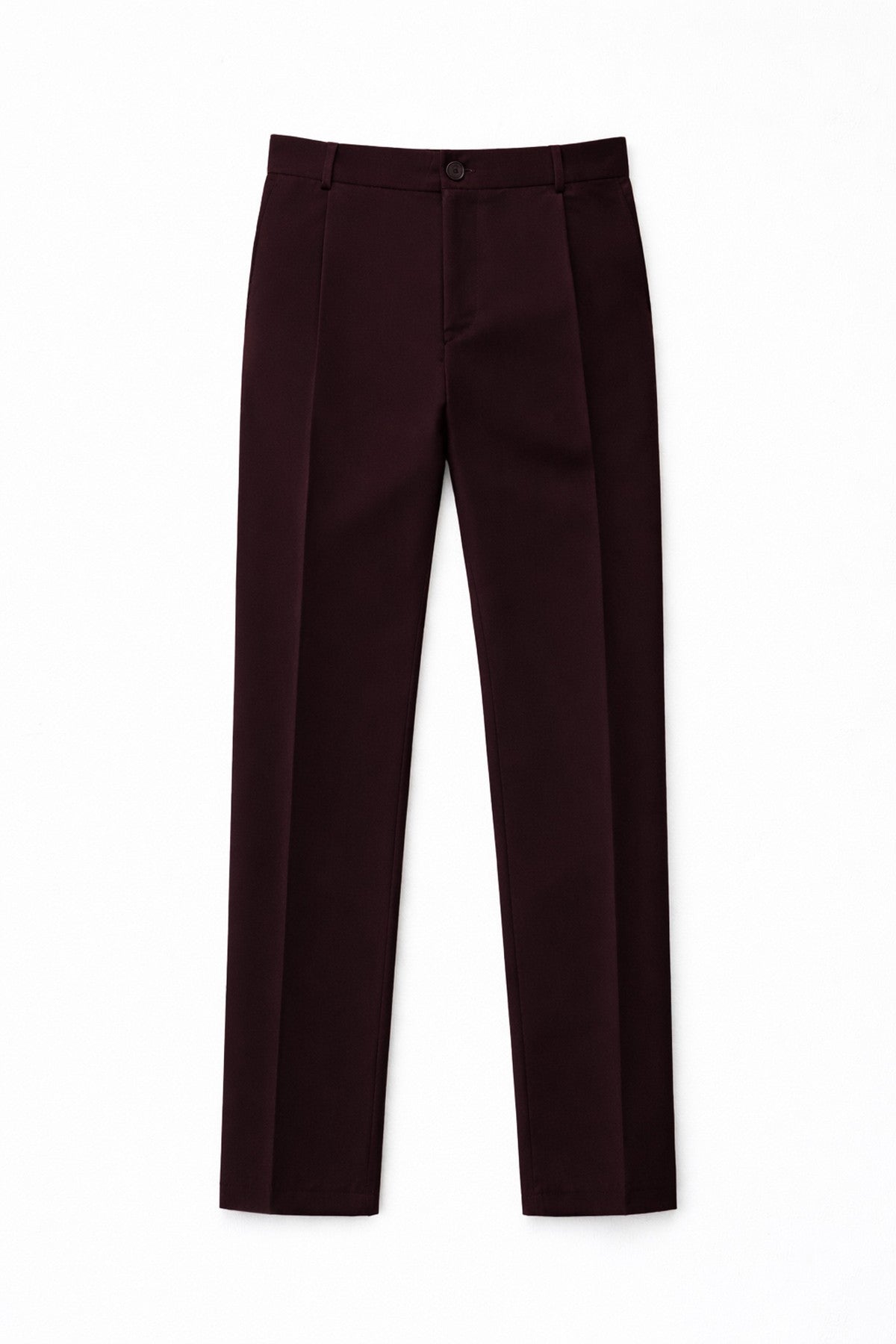 Pleated Relaxed-Fit Men's Pants