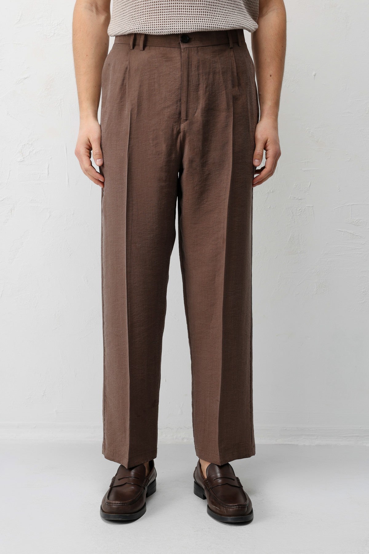 Antioch Lyocell Relaxed-Fit Pleated Men's Pants