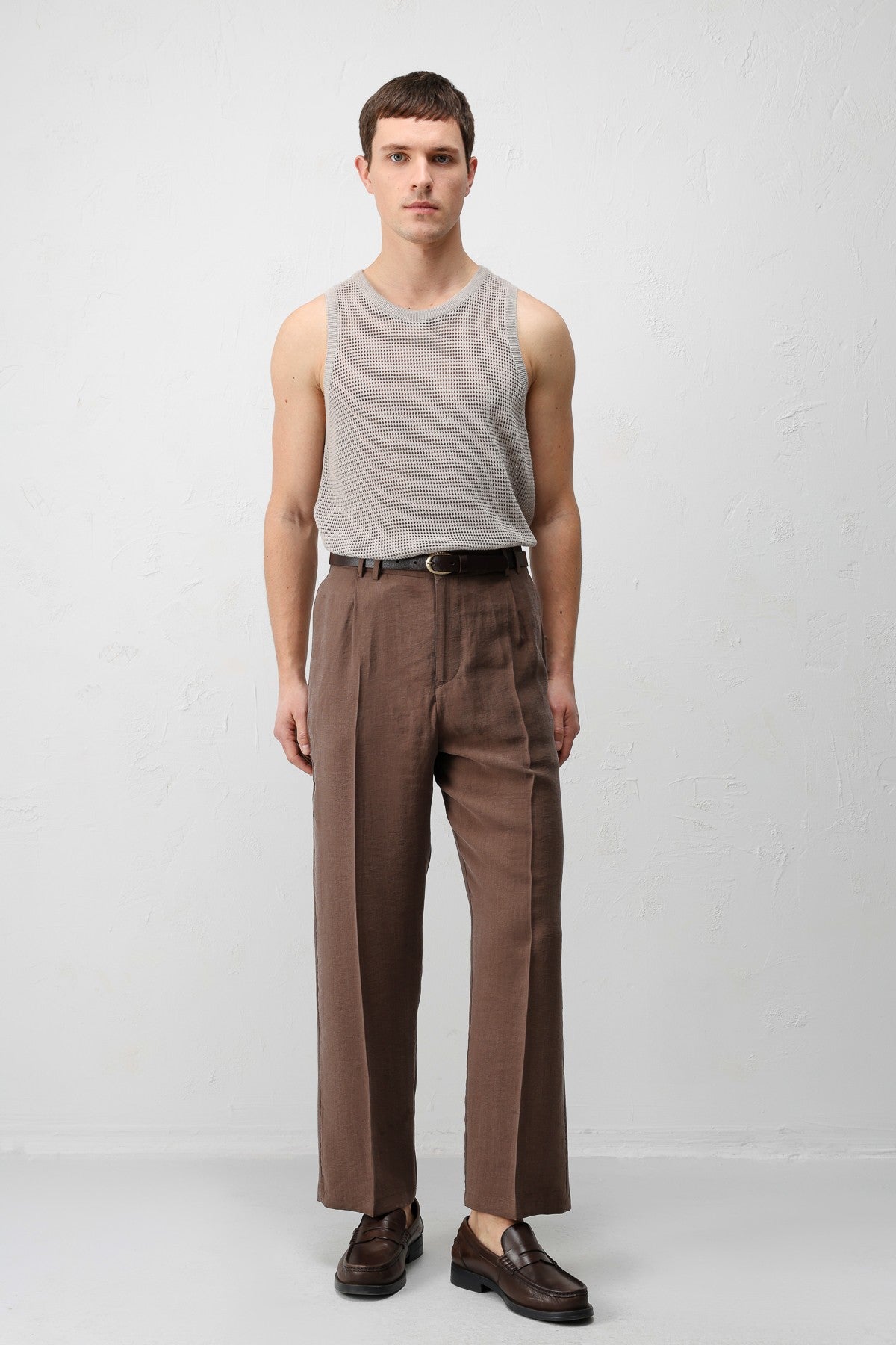 Antioch Lyocell Relaxed-Fit Pleated Men's Pants