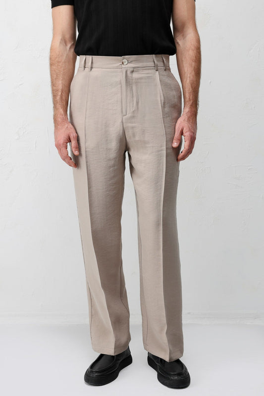 Antioch Lyocell Relaxed-Fit Pleated Men's Pants