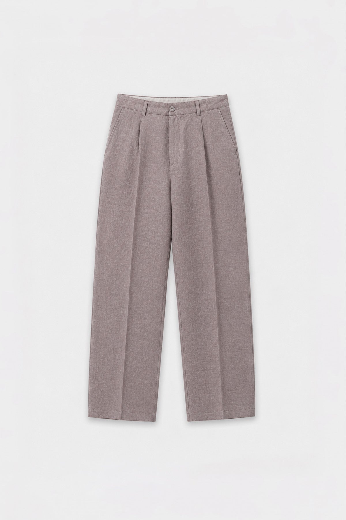 Lyocell Relaxed-Fit Pleated Men's Pants
