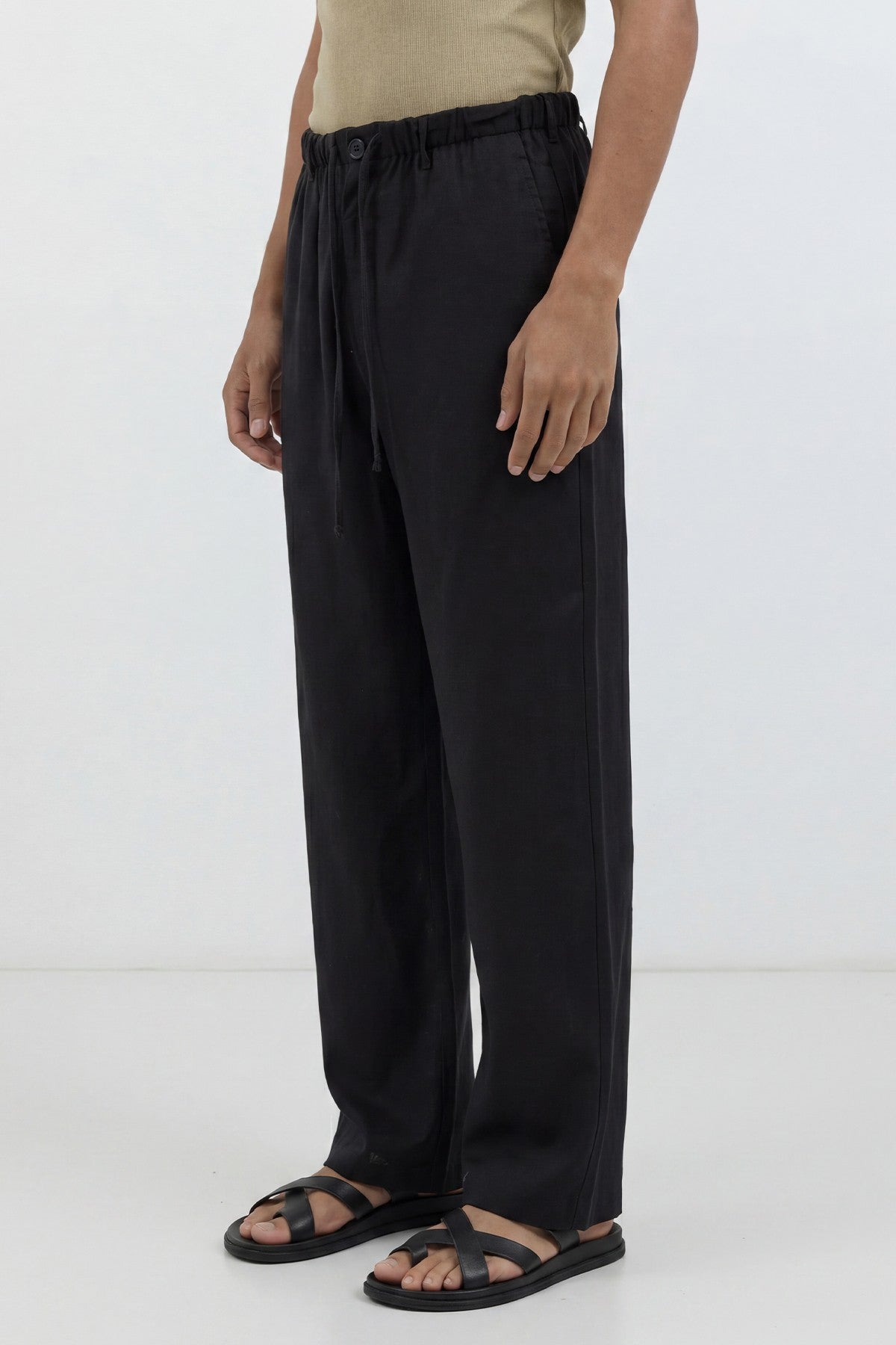 Antioch Linen-Blend Relaxed-Fit Men's Pants