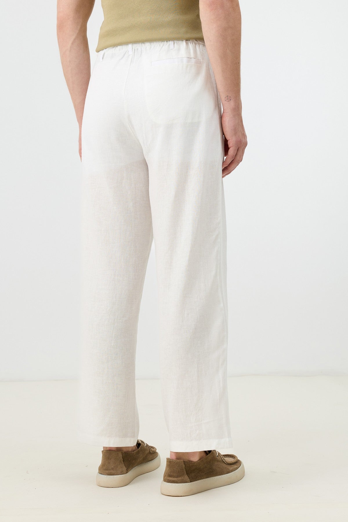 Antioch Linen-Blend Relaxed-Fit Men's Pants
