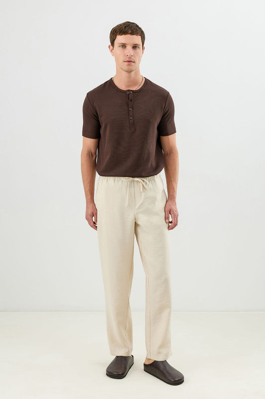 Men's Relaxed-Fit Pants with Lyocell Blend