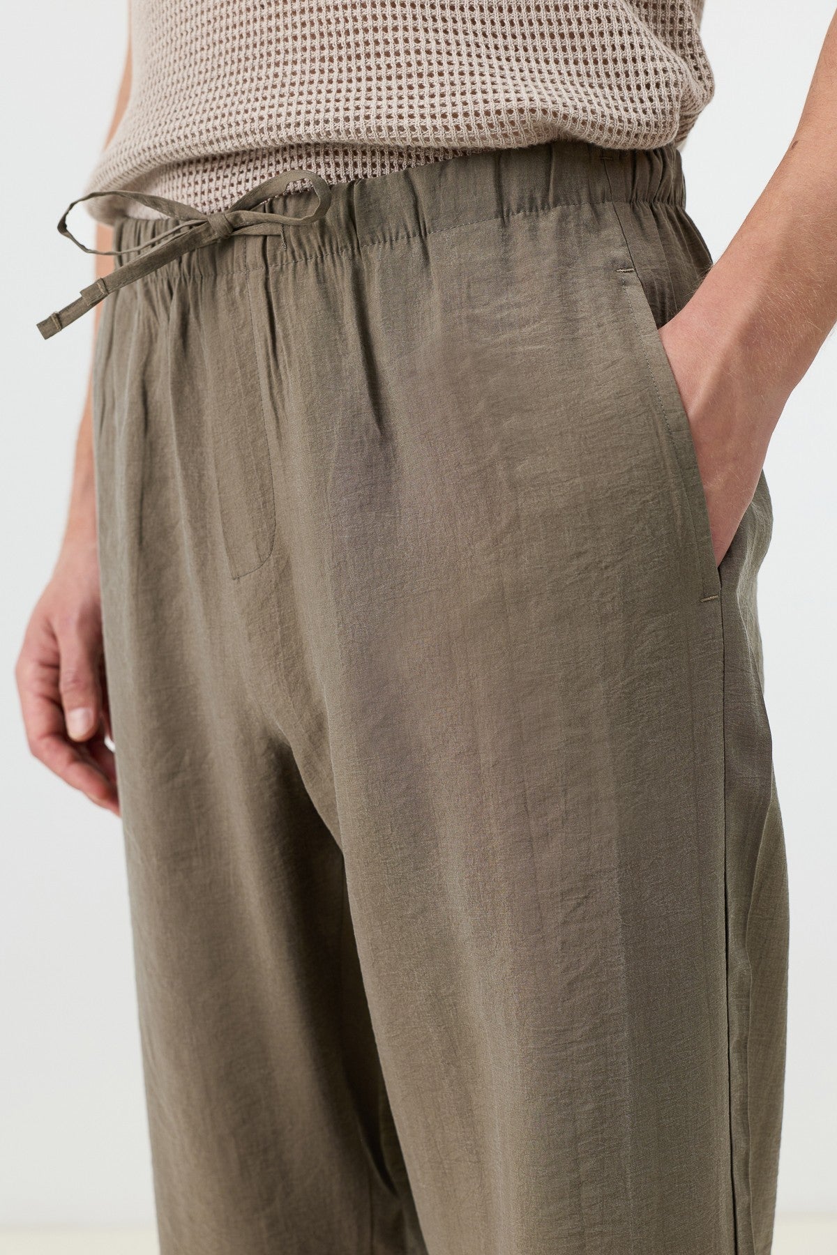 Men's Relaxed-Fit Pants with Lyocell Blend