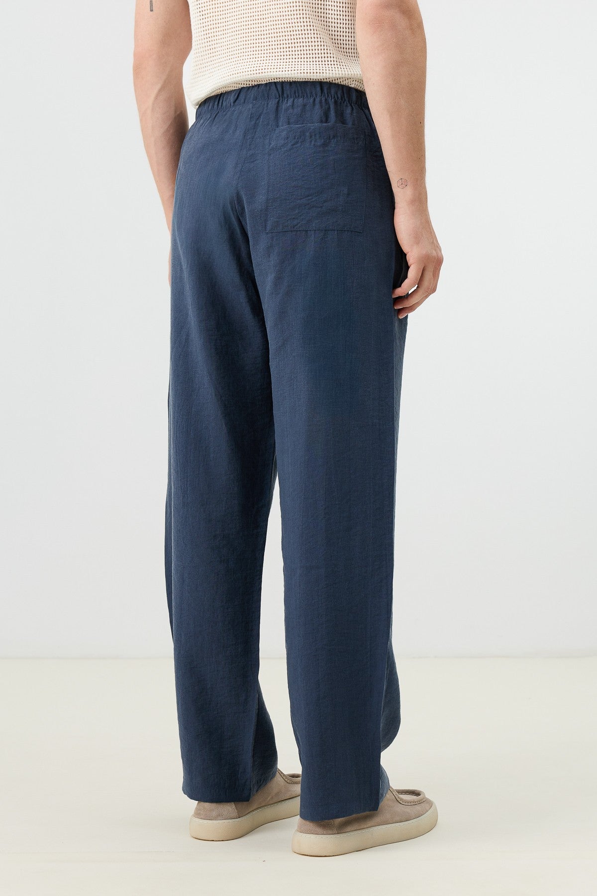 Men's Relaxed-Fit Pants with Lyocell Blend