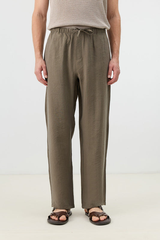 Men's Relaxed-Fit Pants with Lyocell Blend