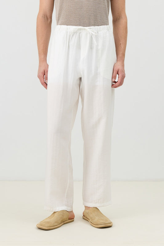 Men's Relaxed-Fit Pants with Lyocell Blend