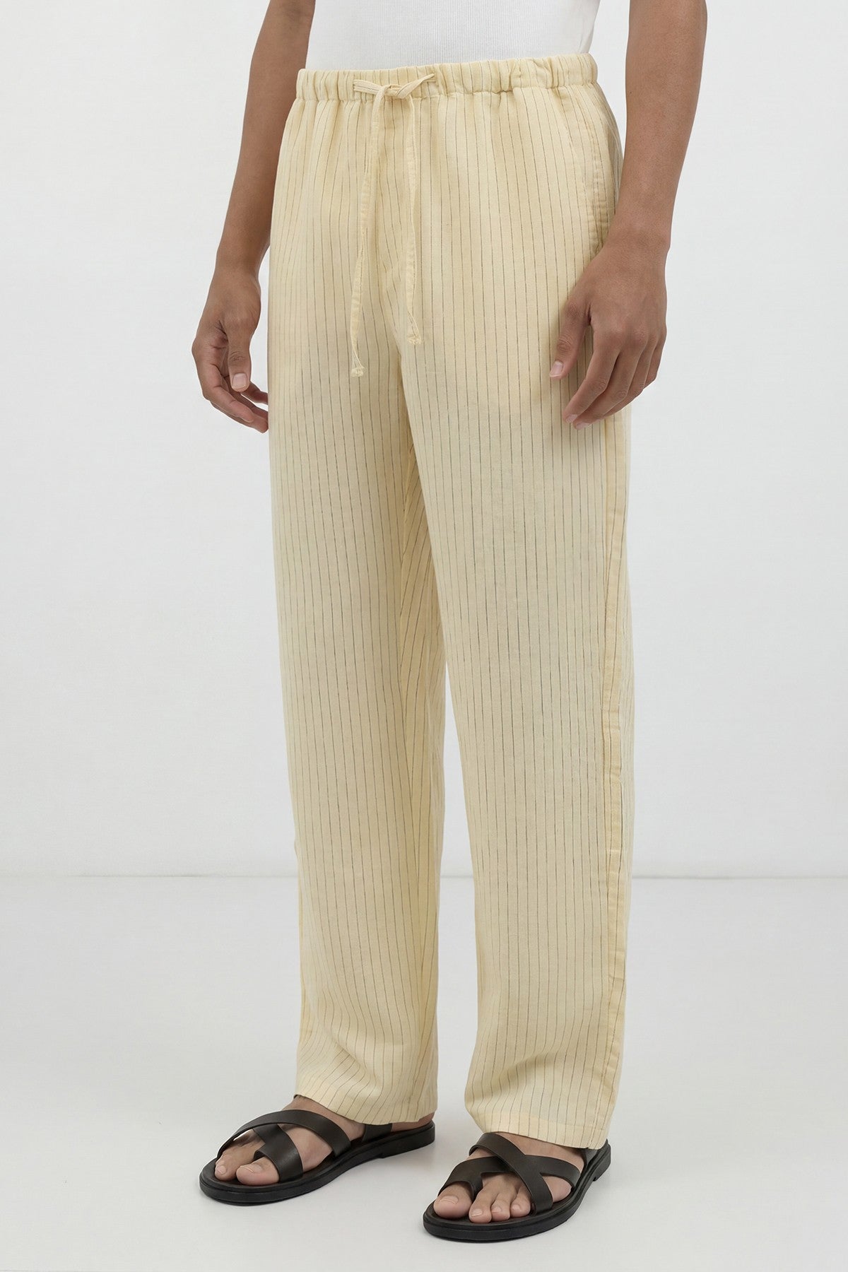 Antioch Men's Striped Pants with Modal Blend