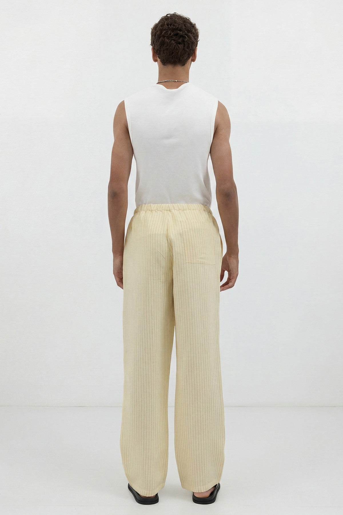 Antioch Men's Striped Pants with Modal Blend
