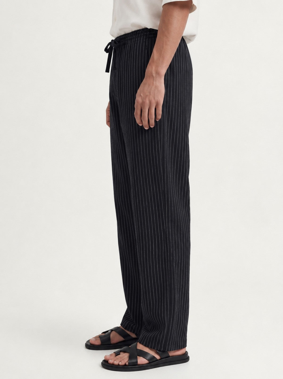 Antioch Men's Striped Pants with Modal Blend