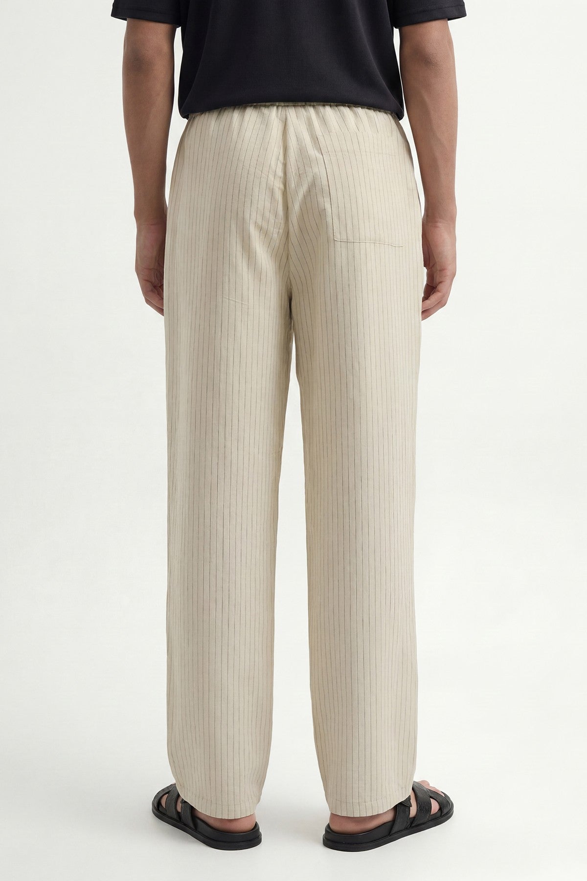 Antioch Men's Striped Pants with Modal Blend