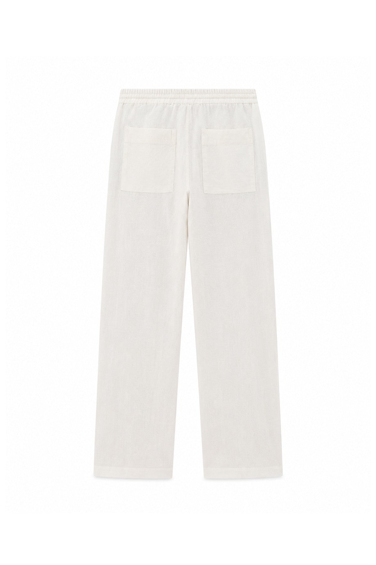 Antioch Men's Linen-Blend Waistband-Elasticated Pants