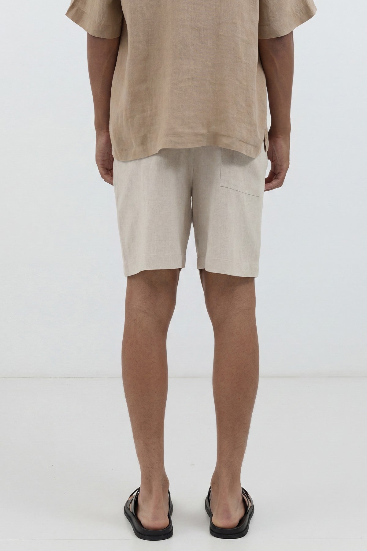 Antioch Linen-Blend Bermuda Shorts for Men