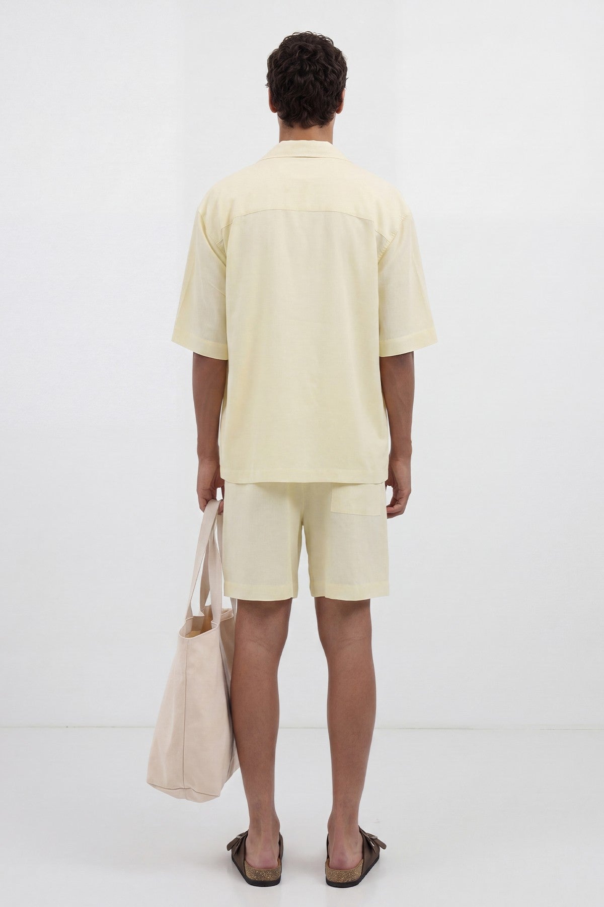 Antioch Linen-Blend Bermuda Shorts for Men