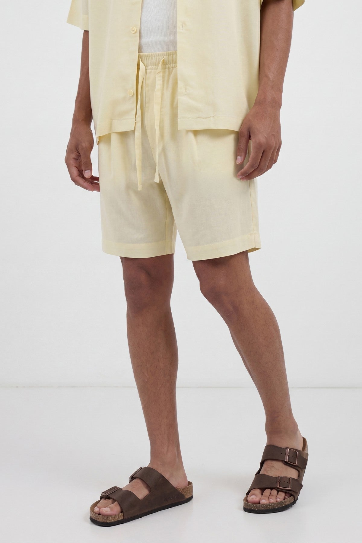 Antioch Linen-Blend Bermuda Shorts for Men