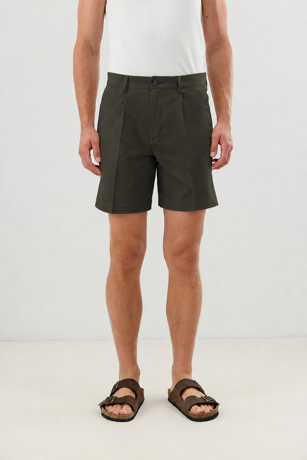 Pleated Men's Shorts