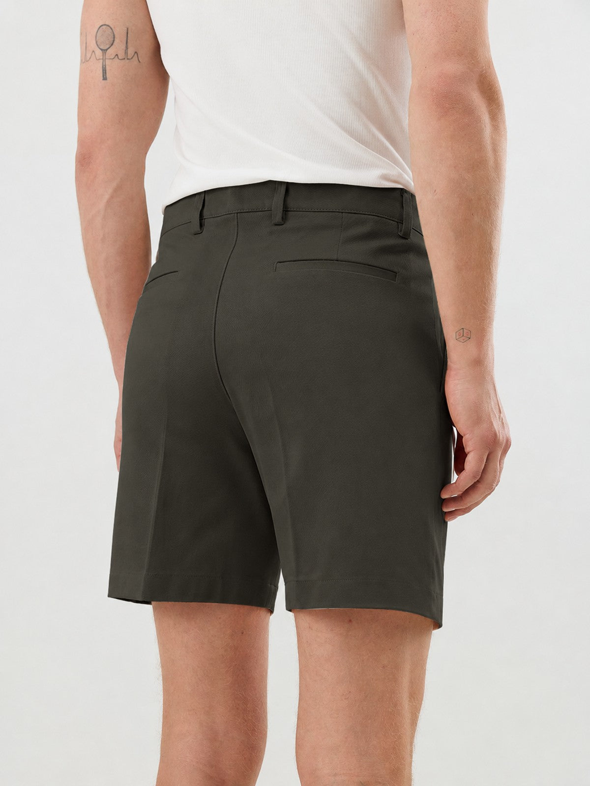 Pleated Men's Shorts