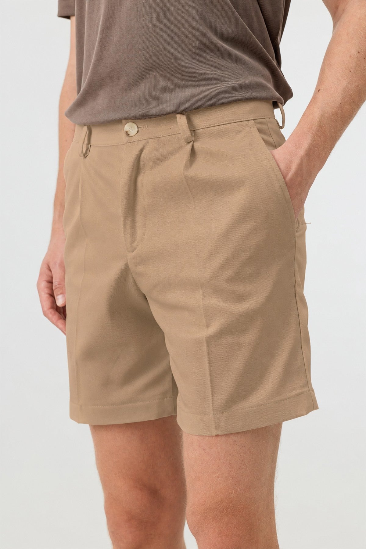 Pleated Men's Shorts