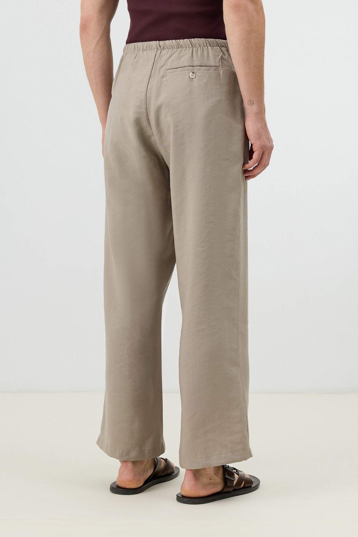 Men's Relaxed-Fit Pants with Modal Blend