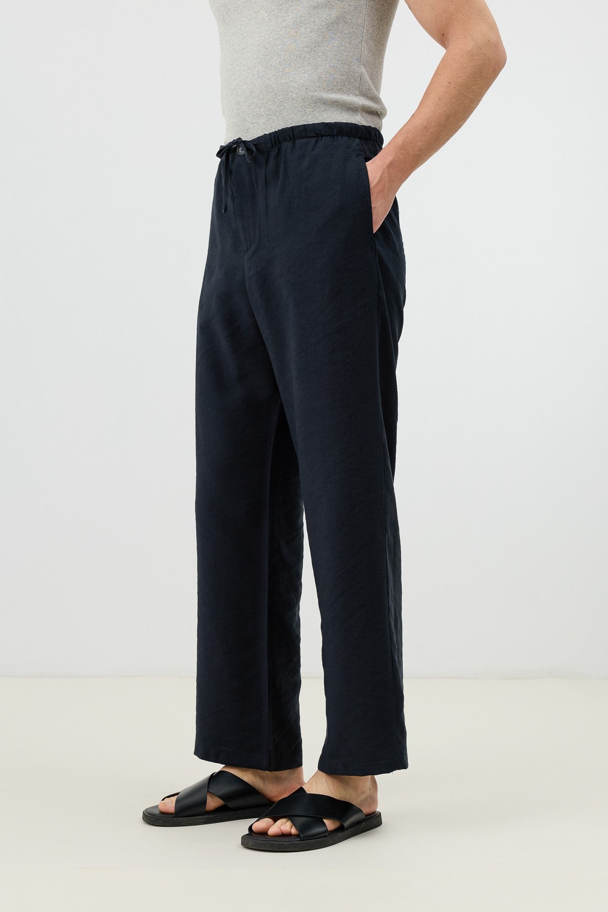 Men's Relaxed-Fit Pants with Modal Blend