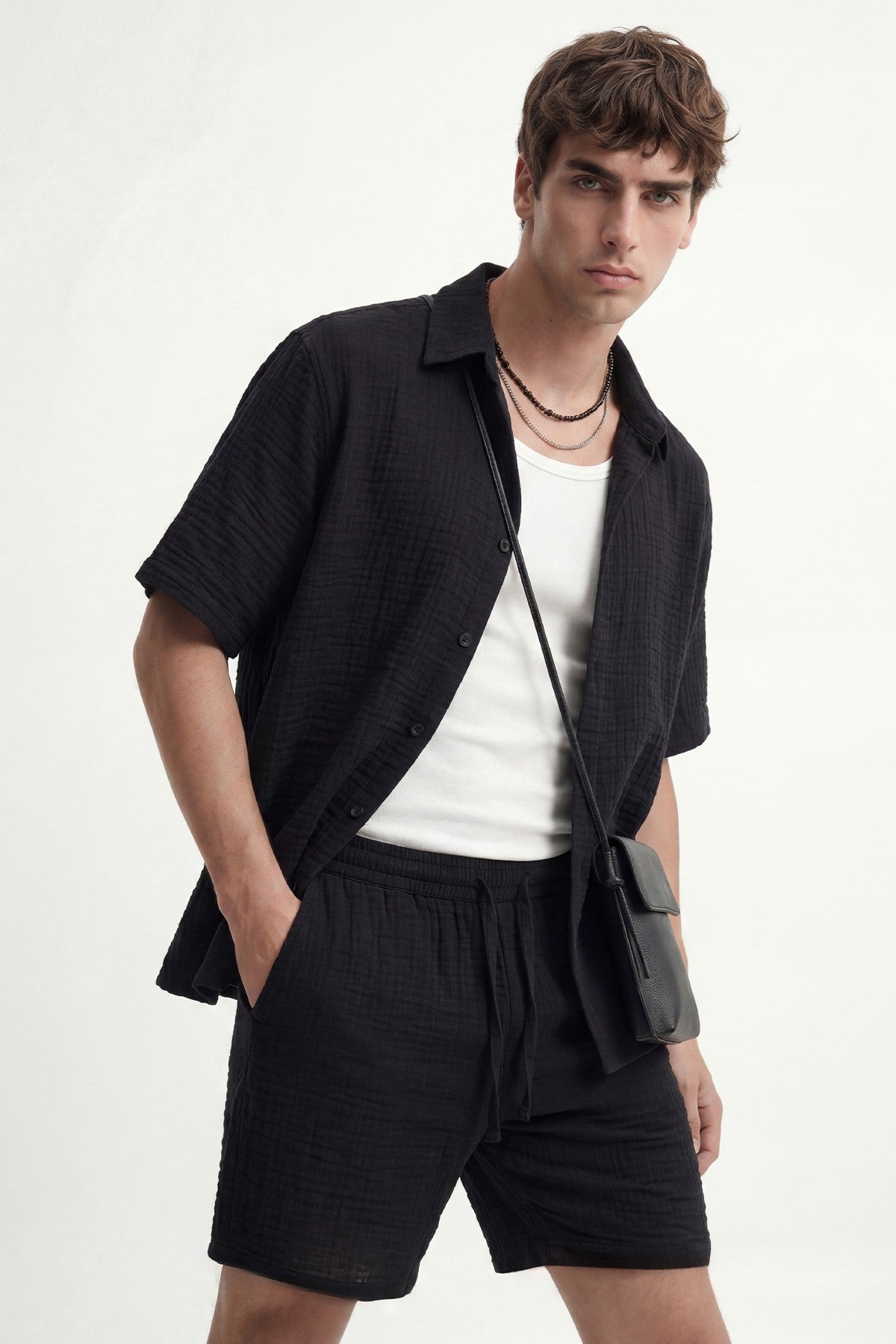 Antioch Distressed-Look Men's Shorts