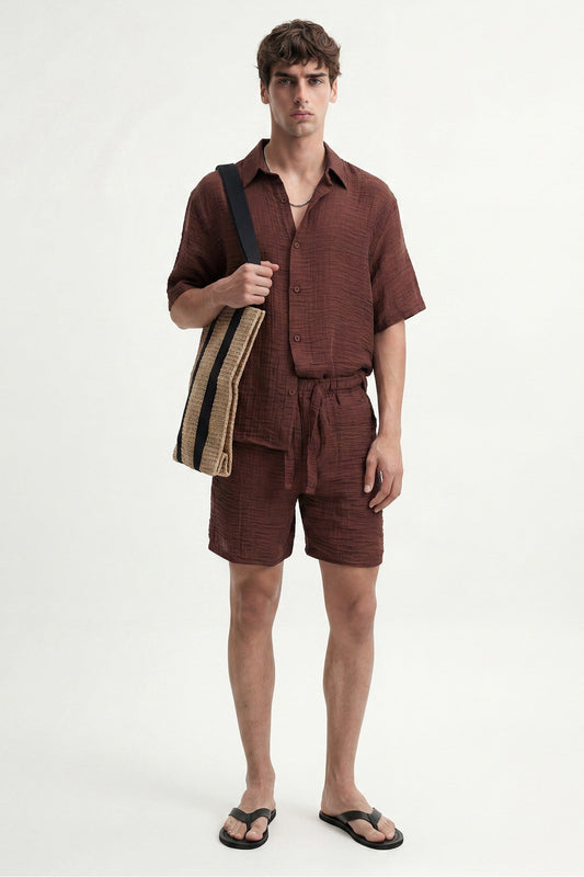 Antioch Distressed-Look Men's Shorts