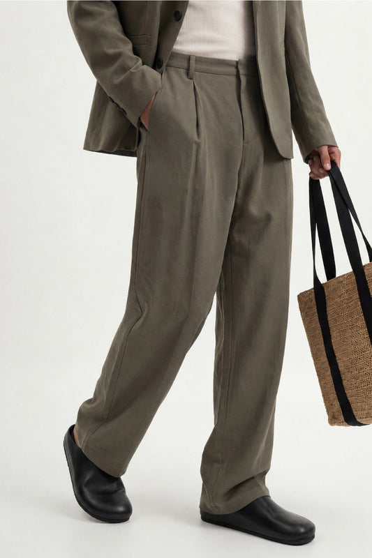 Relaxed-Fit Pants with Modal Blend