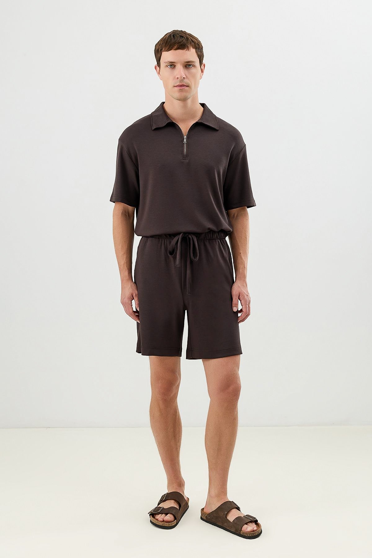 Men's Shorts with an Elastic Waistband
