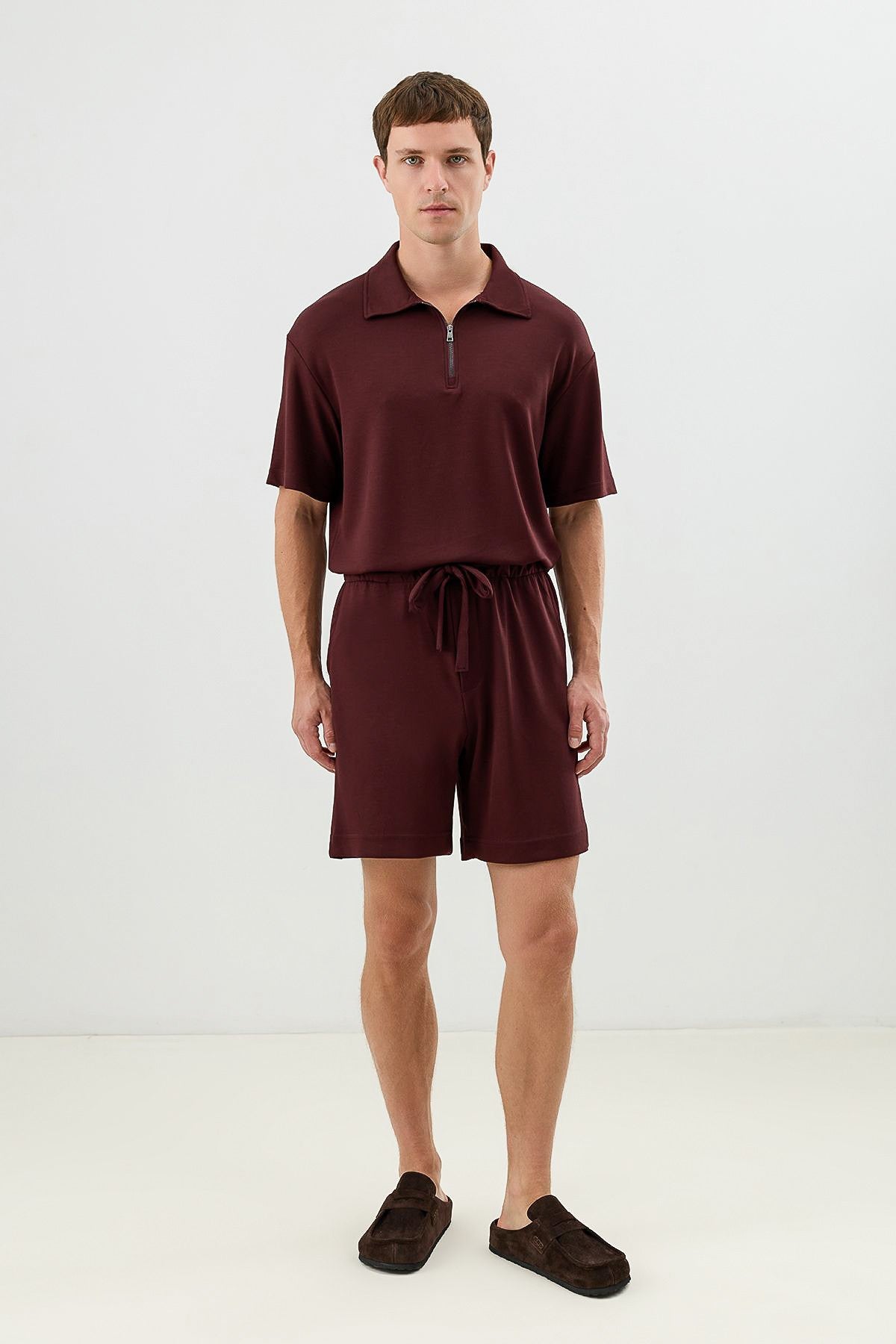 Men's Shorts with an Elastic Waistband