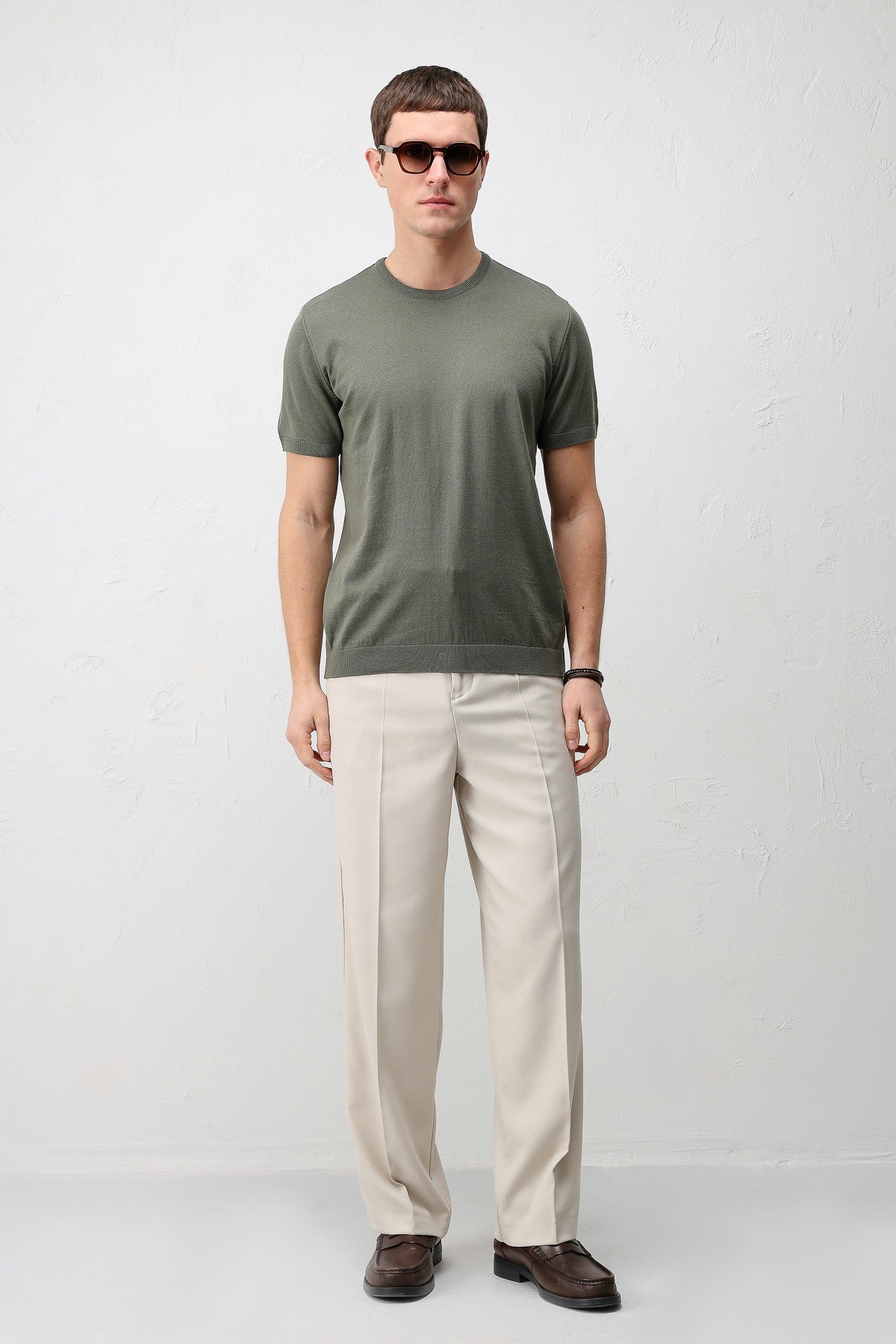 Antioch Comfort Slim Knit T-Shirt