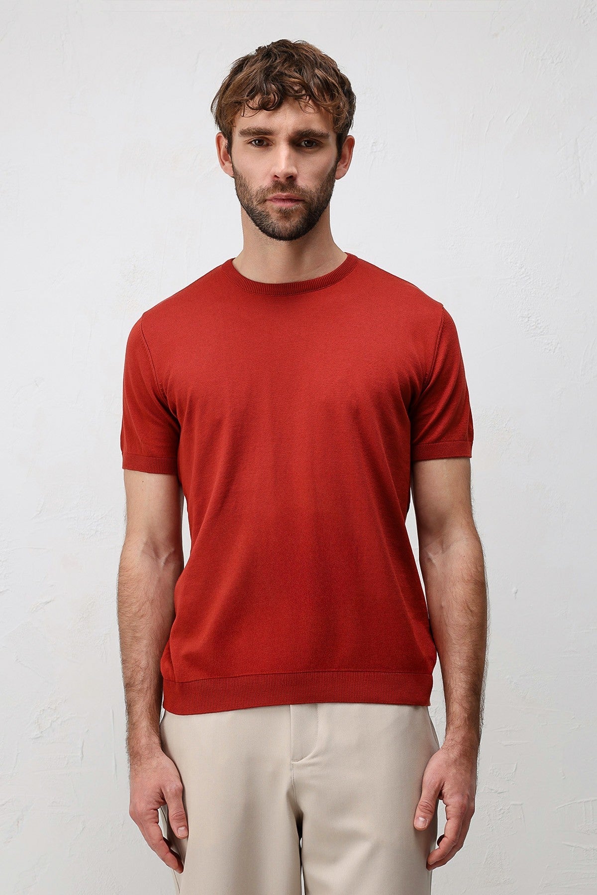 Antioch Comfort Slim Knit T-Shirt