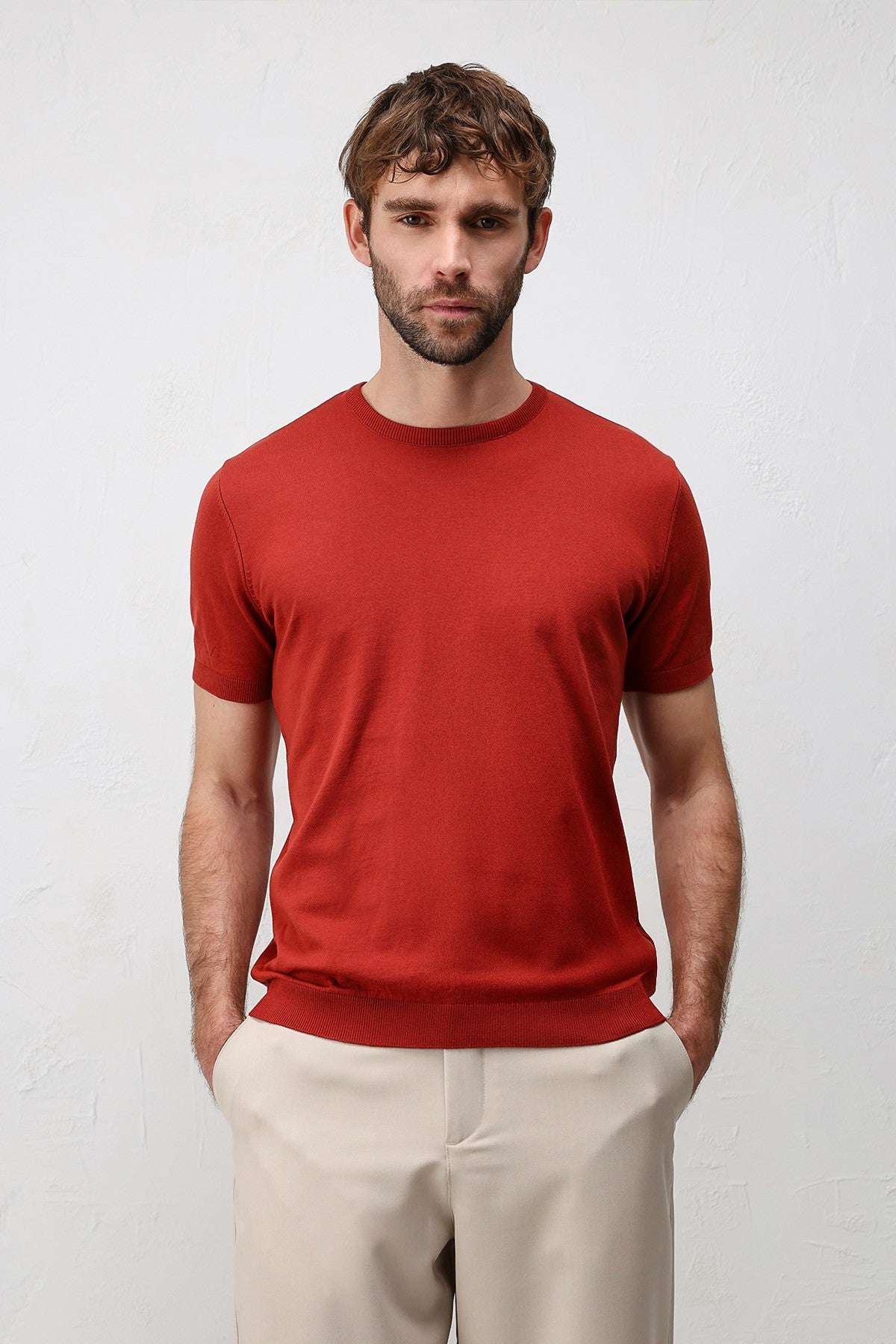 Antioch Comfort Slim Knit T-Shirt