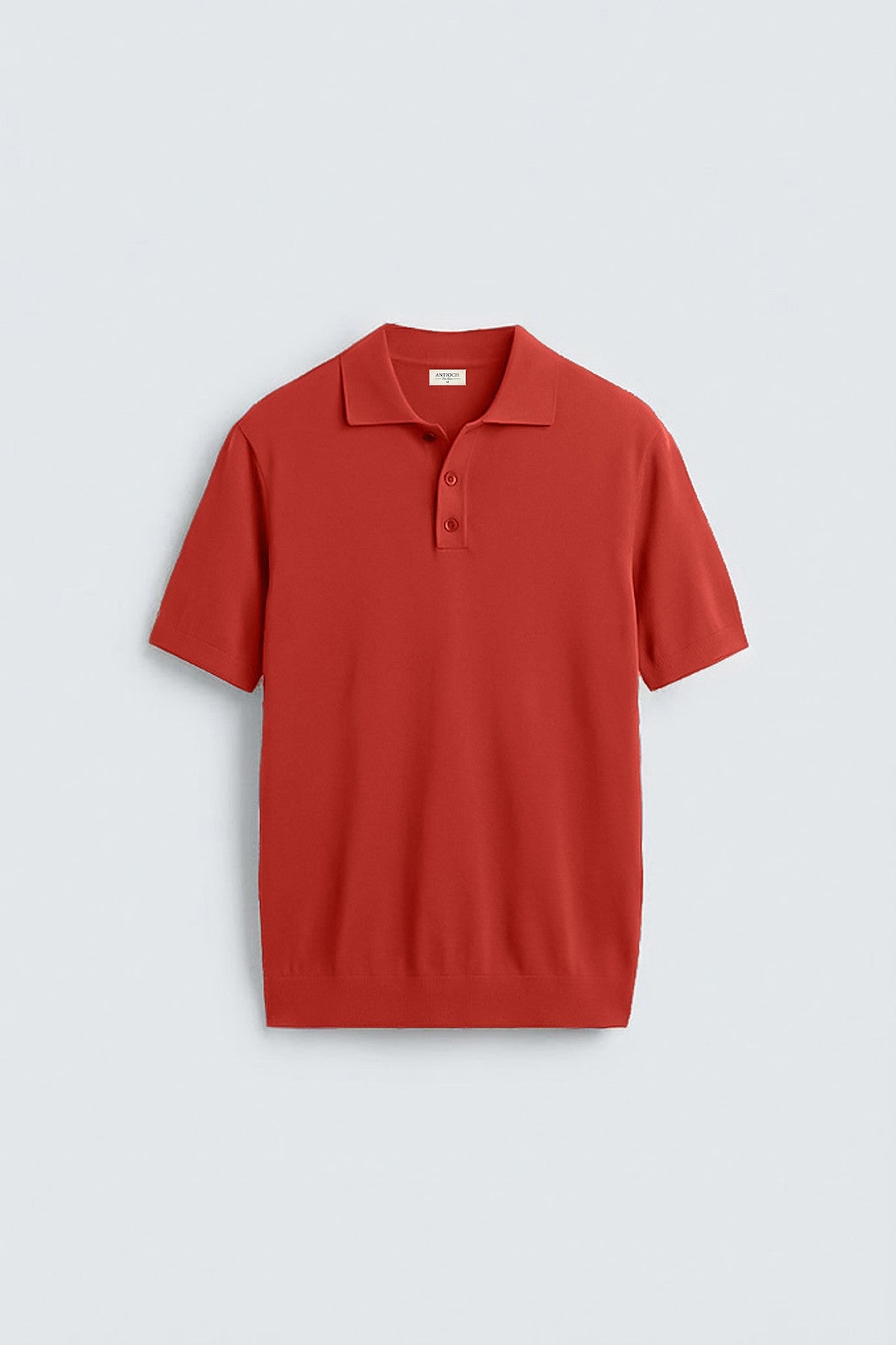 Antioch Comfort Slim Polo-Neck Men's Knit T-Shirt