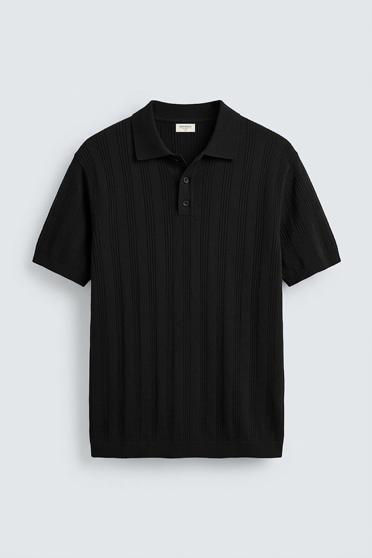 Antioch Textured Knit Men's Polo T-Shirt