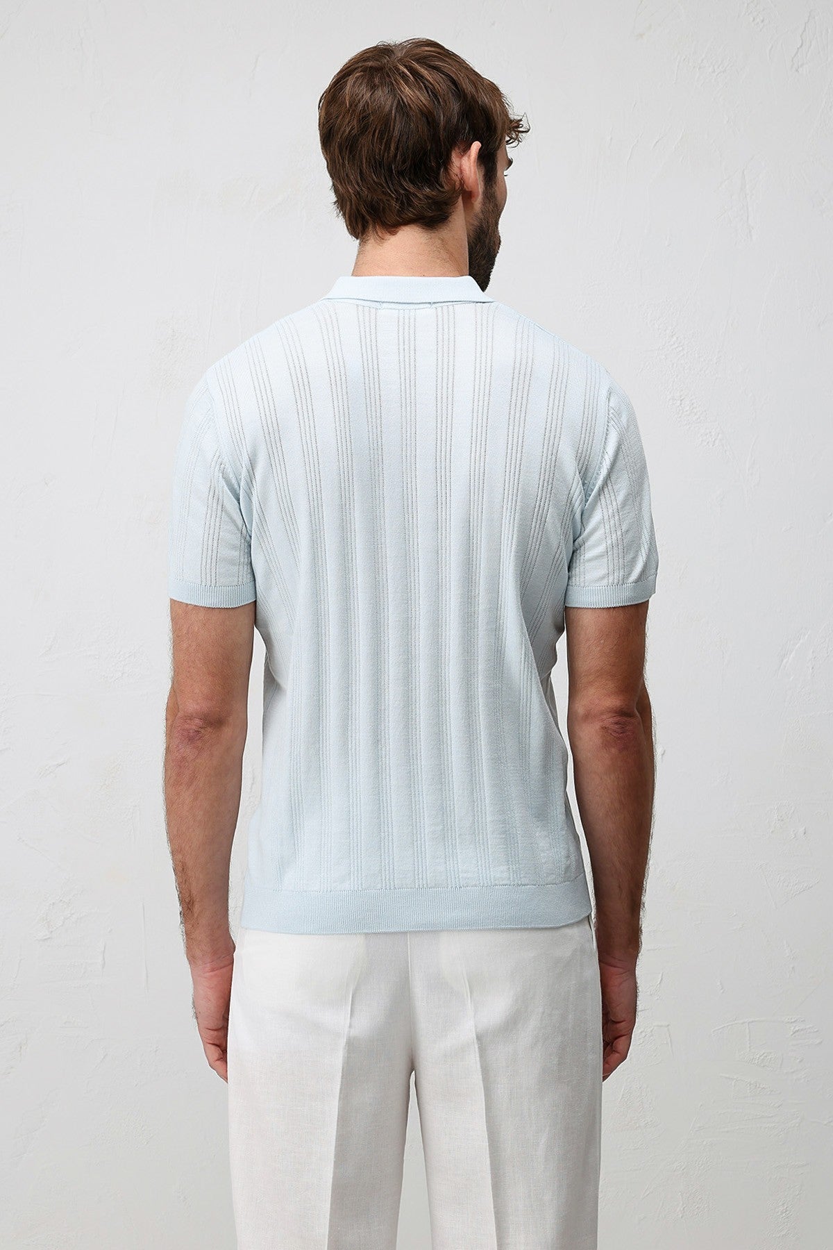 Antioch Textured Knit Men's Polo T-Shirt