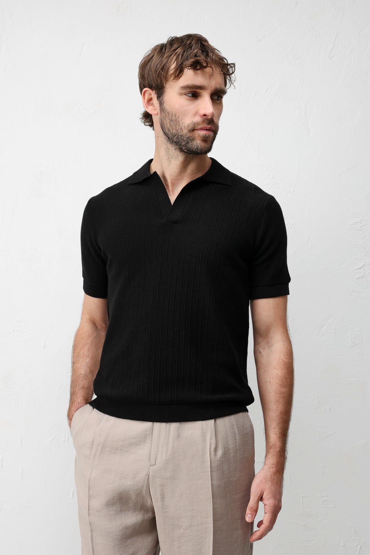Antioch Premium Textured Men's Knit T-Shirt