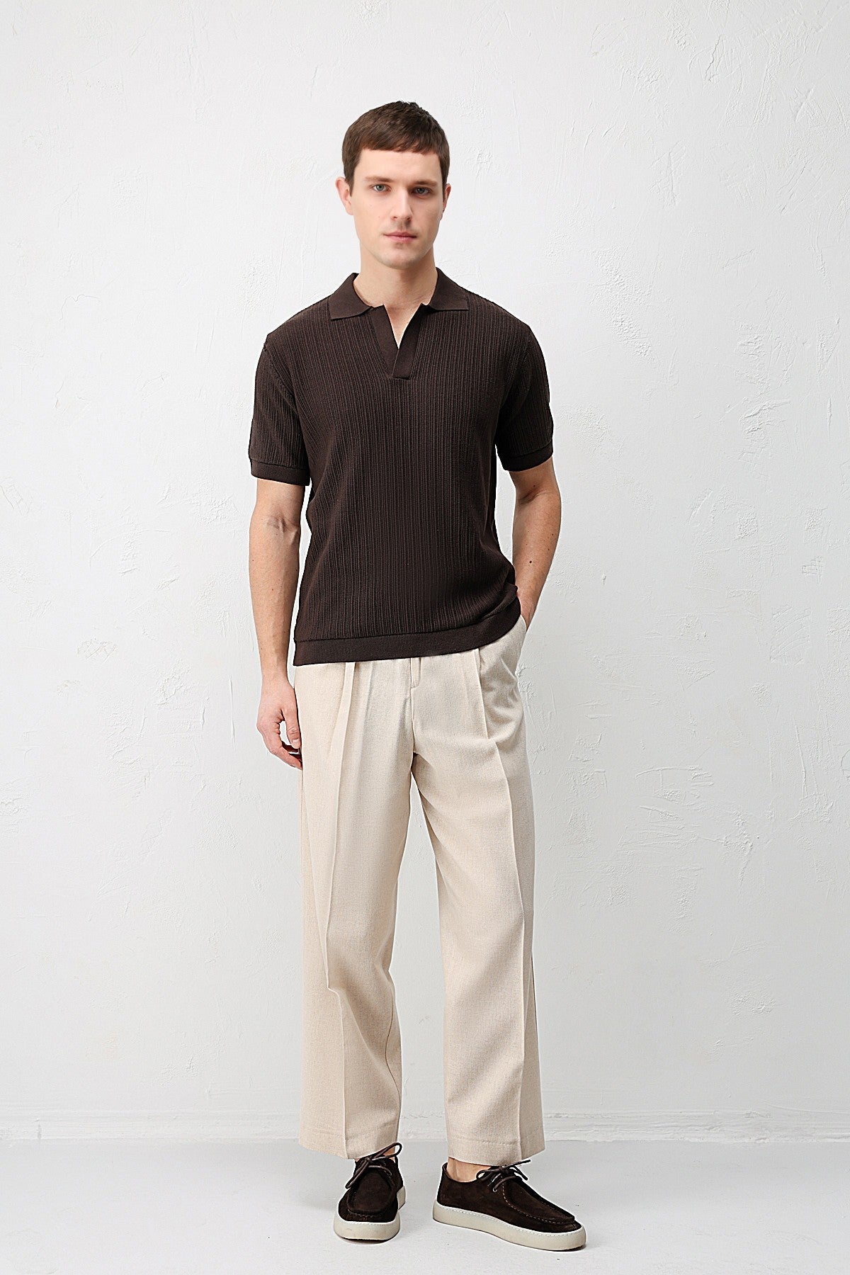 Antioch Premium Textured Men's Knit T-Shirt
