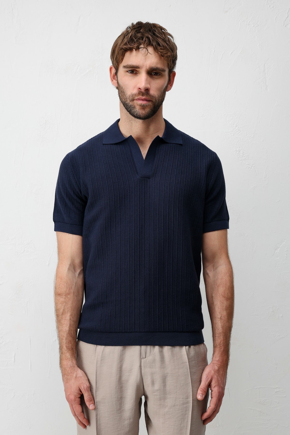 Antioch Premium Textured Men's Knit T-Shirt